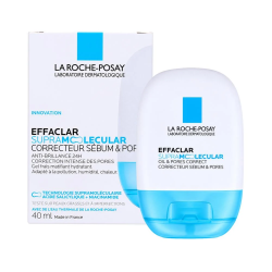 جل لاروش بوزيه المرطب للتحكم بالزيوت وتصحيح مظهر المسام للبشرة - 40 مل  La Roche-Posay Effaclar Mat Moisturizer 